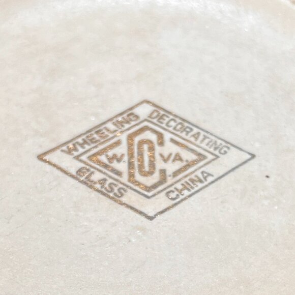 Vtg Schaefer Ceramic Pottery Beer Stein Mug Wheeling Ivory Barware Souvenir 50s - Picture 10 of 15